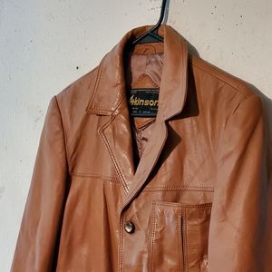 Atkinson genuine leather jacket